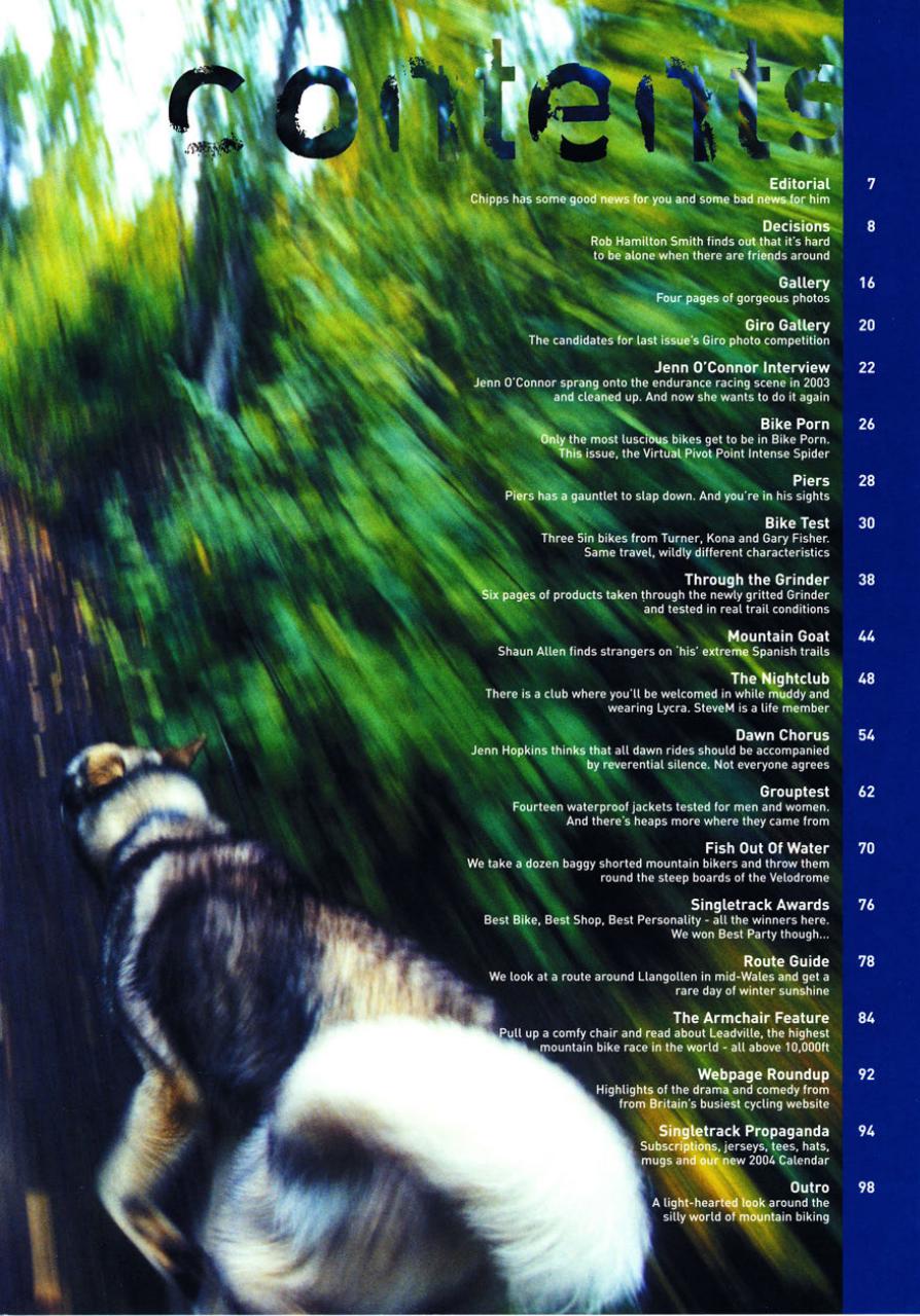 Singletrack Preview Pages