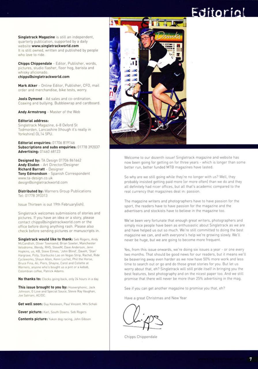 Singletrack Preview Pages