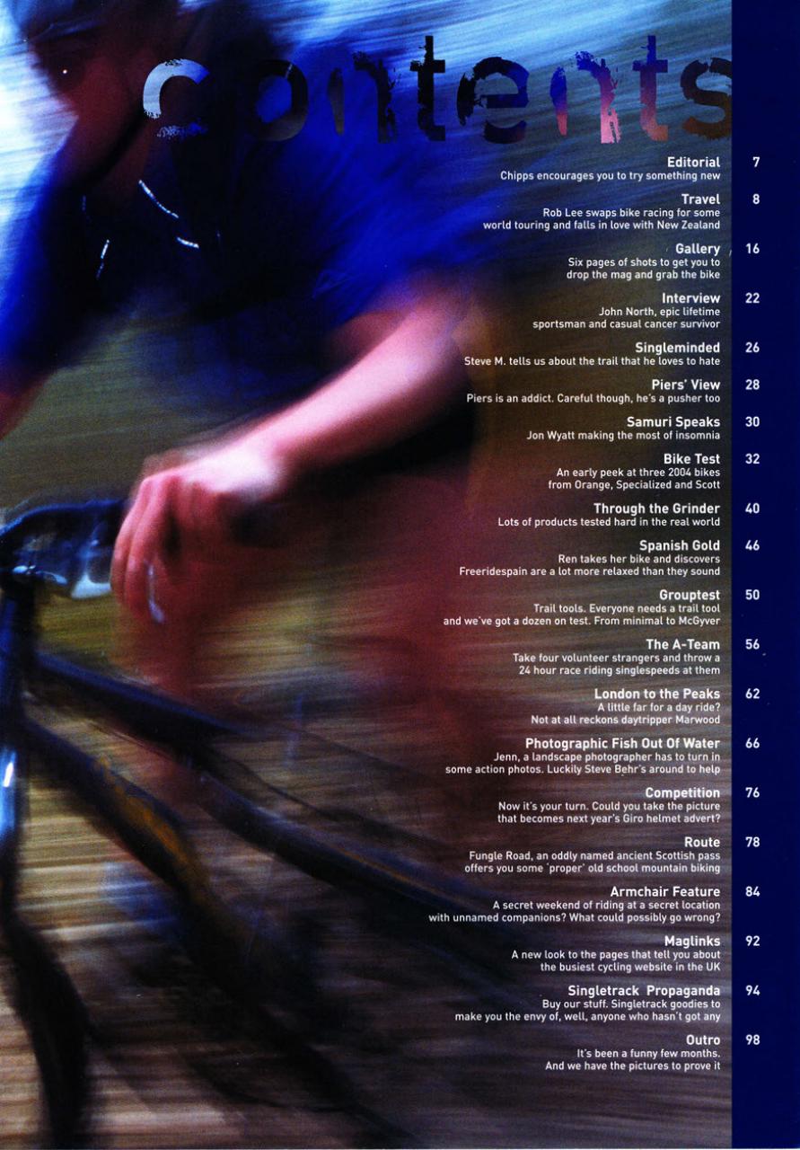 Singletrack Preview Pages