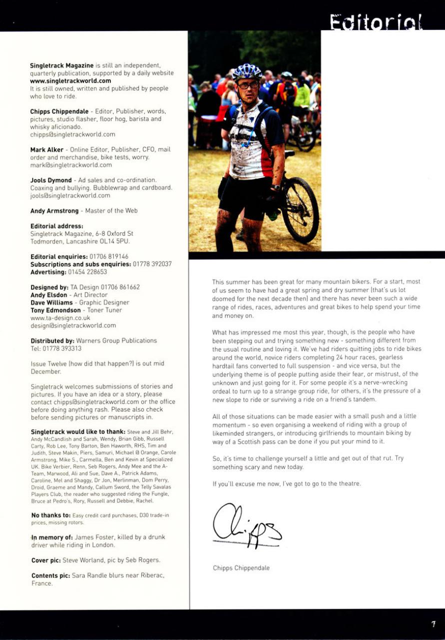 Singletrack Preview Pages