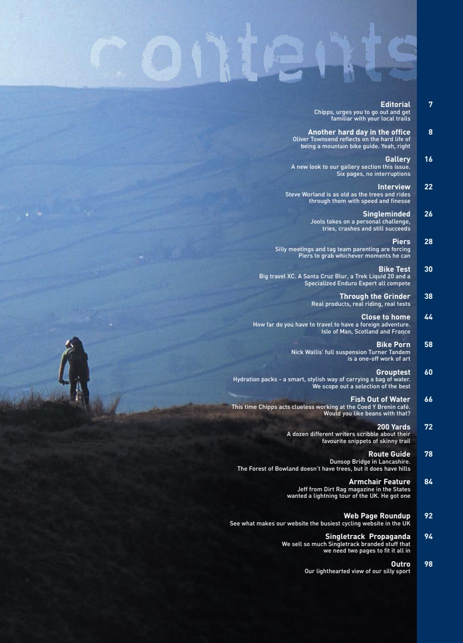 Singletrack Preview Pages