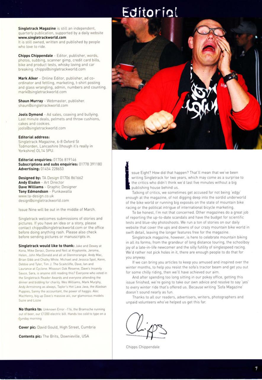 Singletrack Preview Pages