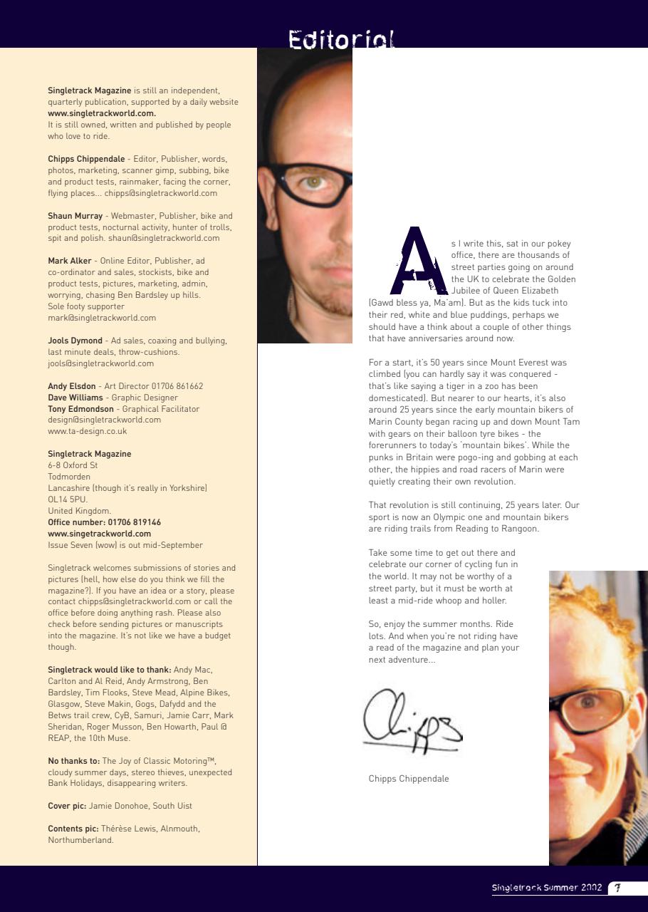 Singletrack Preview Pages