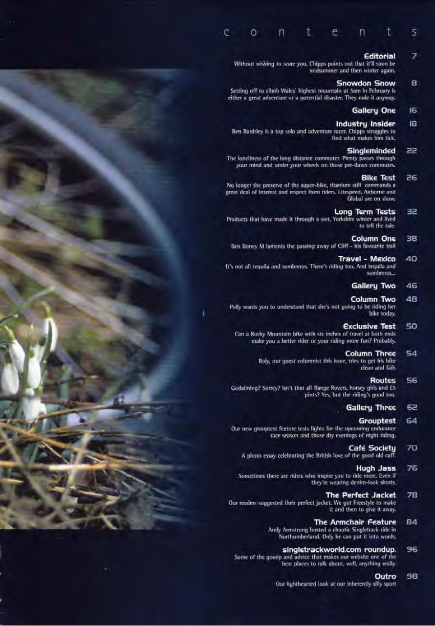 Singletrack Preview Pages