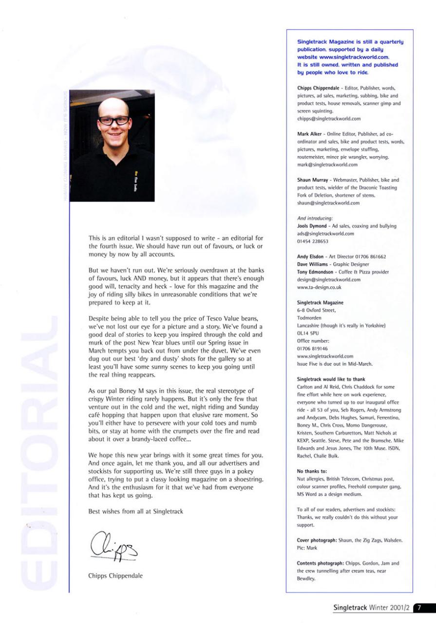 Singletrack Preview Pages