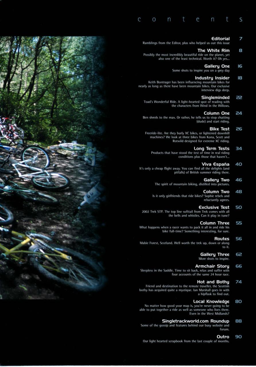 Singletrack Preview Pages