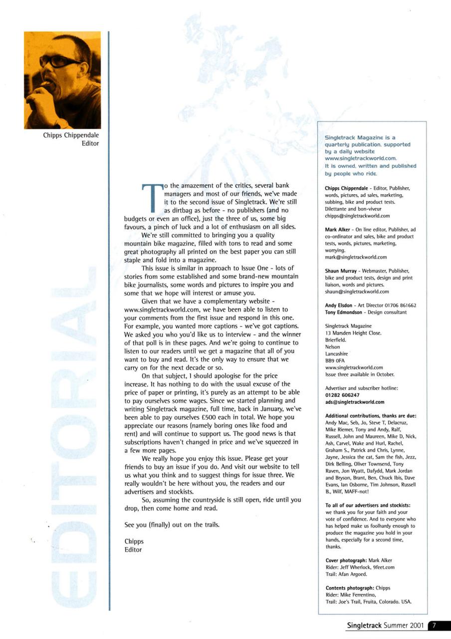 Singletrack Preview Pages