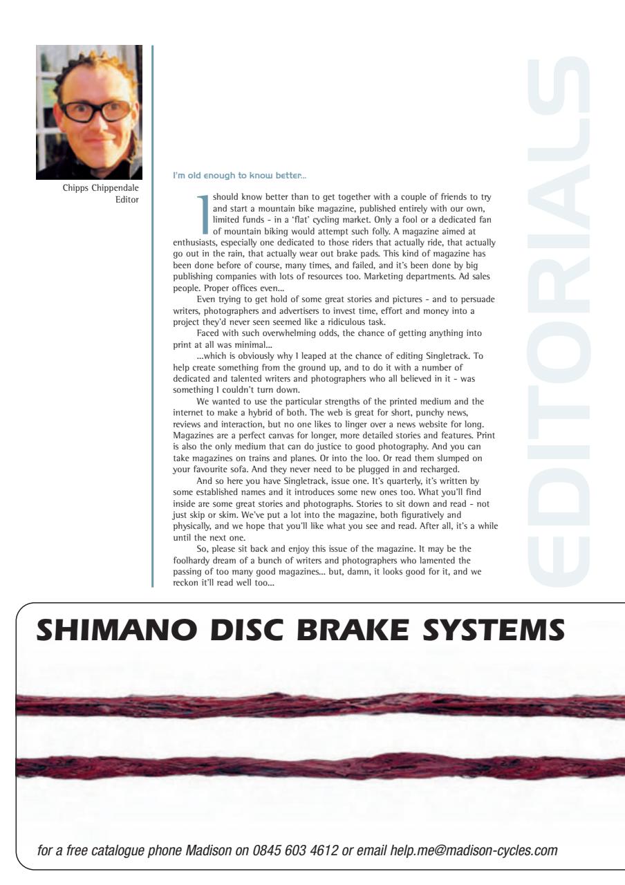 Singletrack Preview Pages