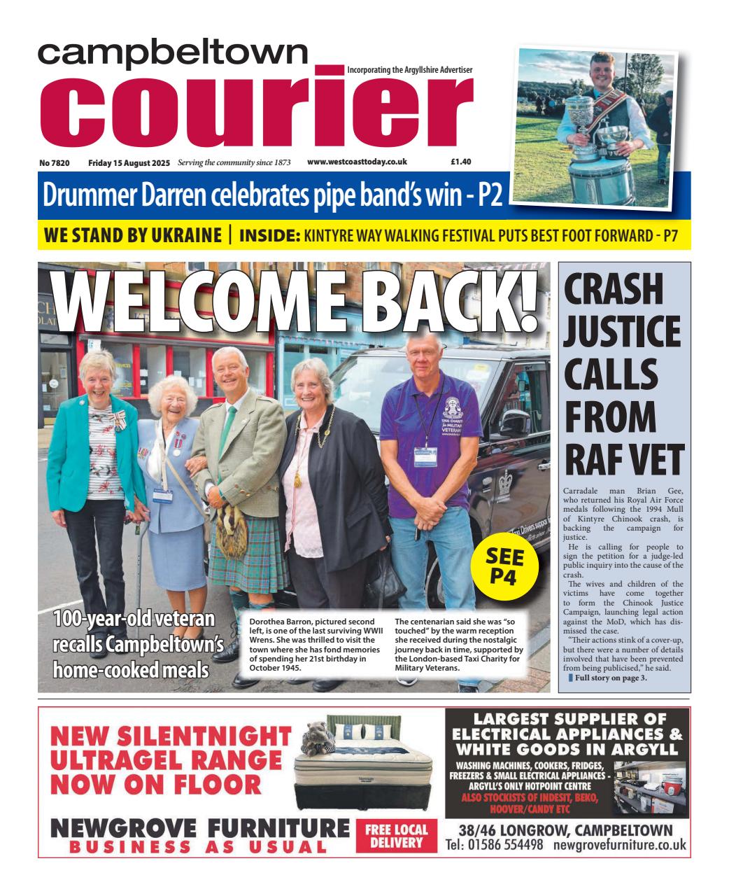 Campbeltown Courier Preview Pages