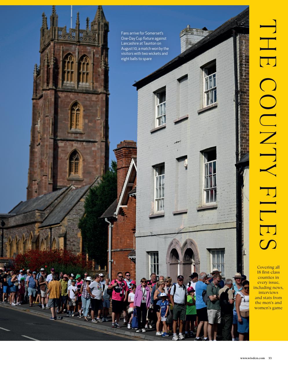 Wisden Cricket Monthly Preview Pages