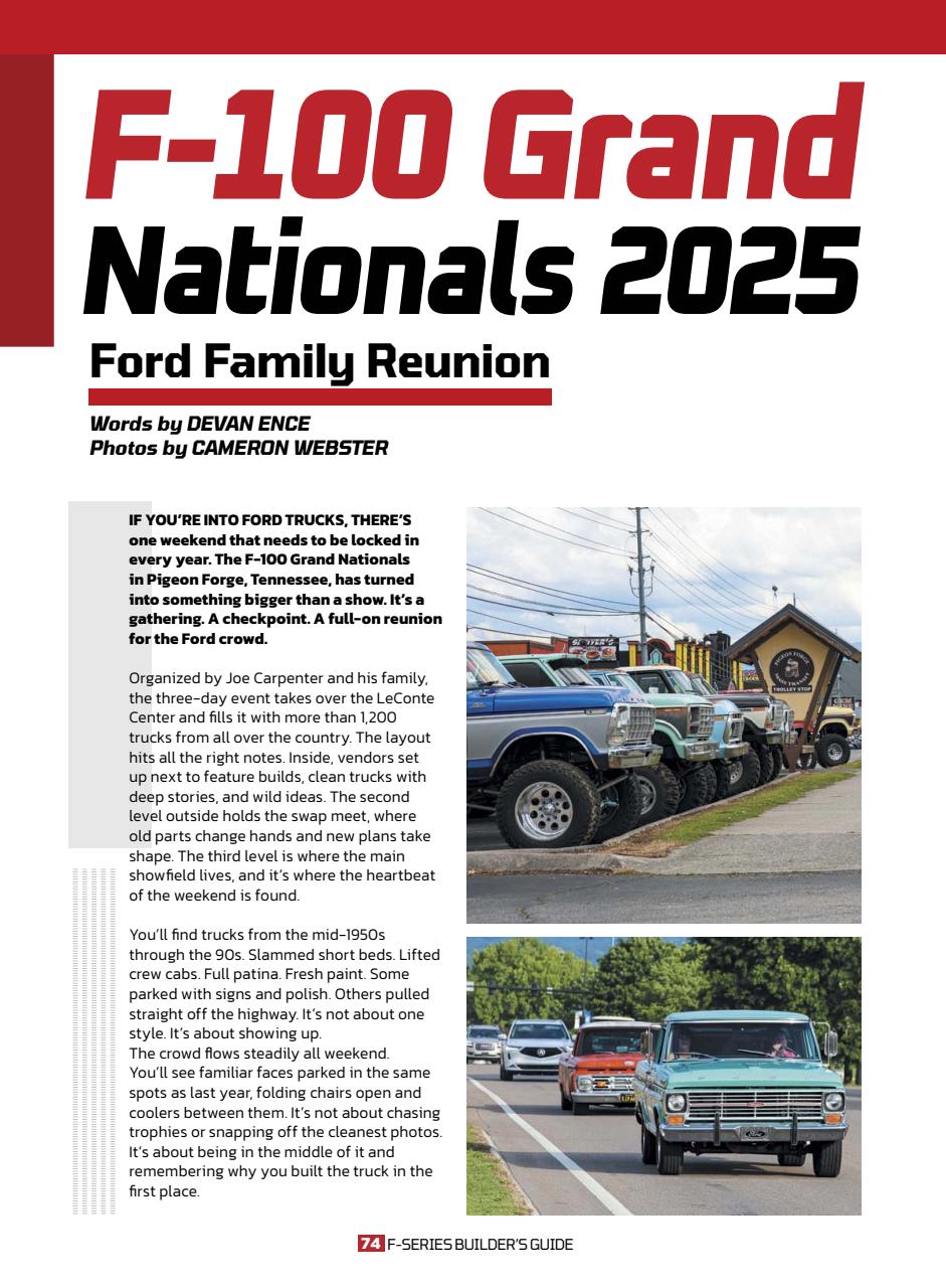 F-Series Builder's Guide Preview Pages