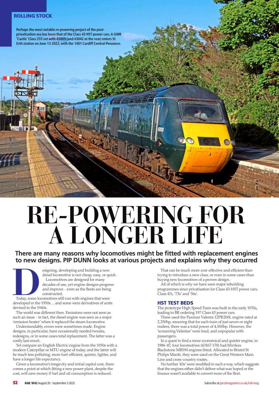 Rail Preview Pages