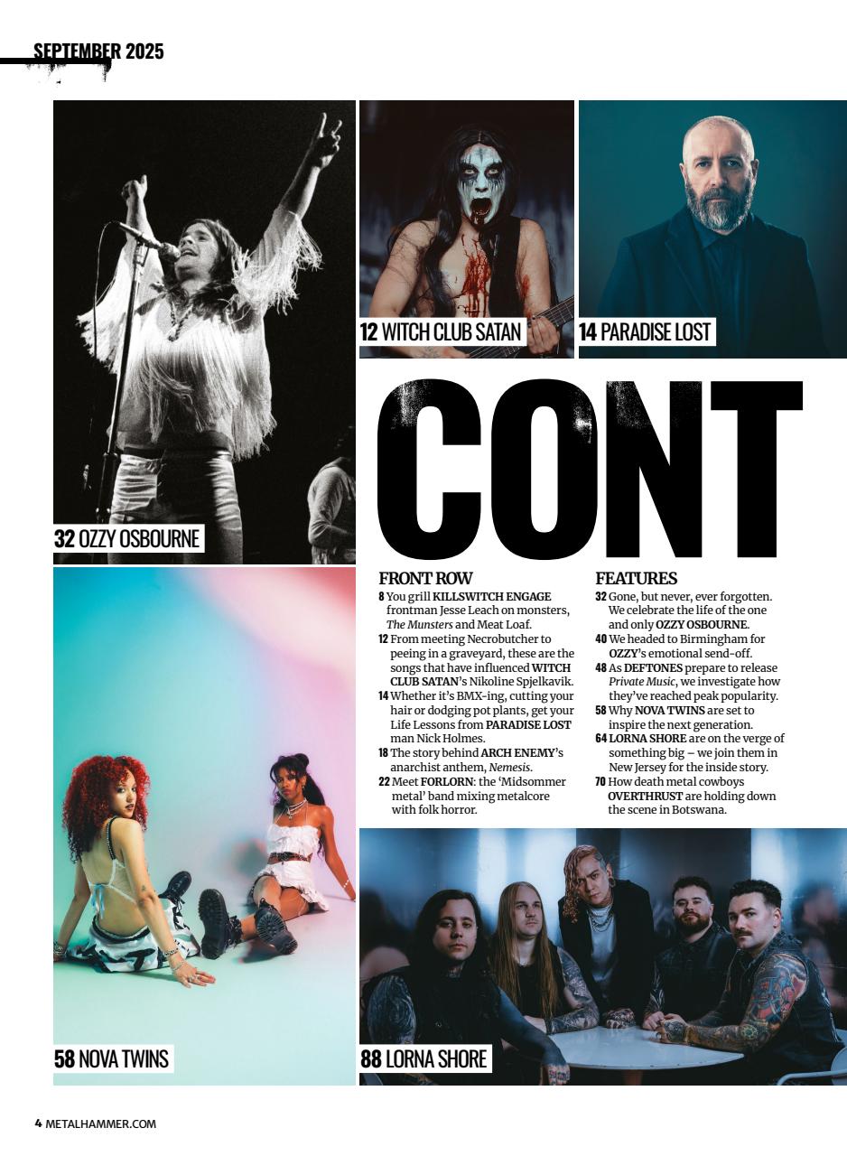 Metal Hammer Preview Pages