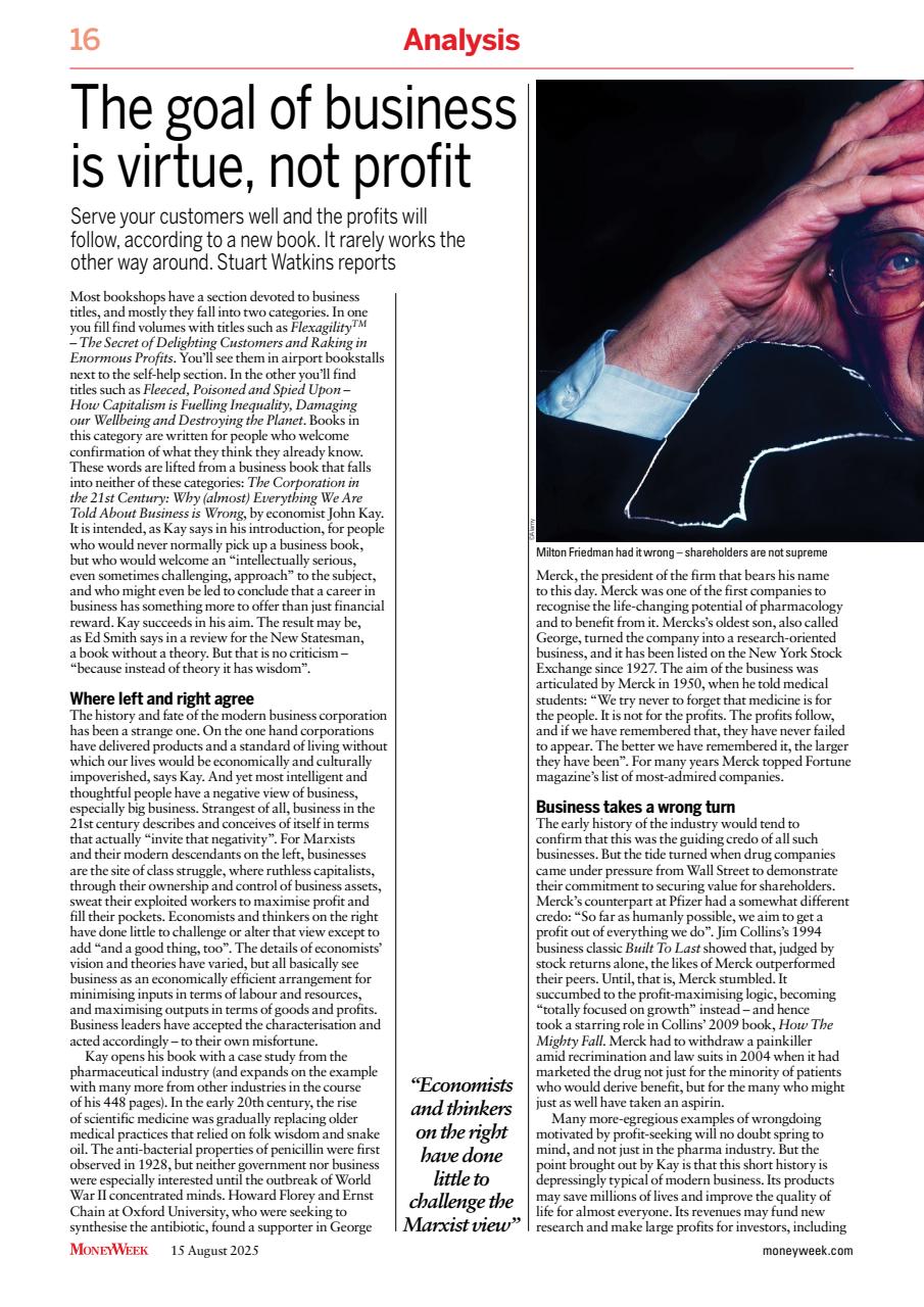 MoneyWeek Preview Pages