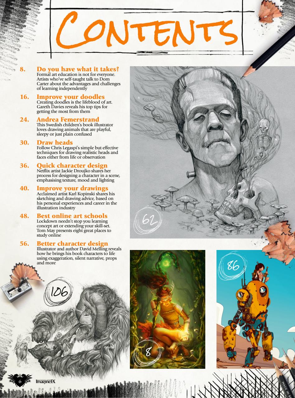 Creative Bookazine Preview Pages