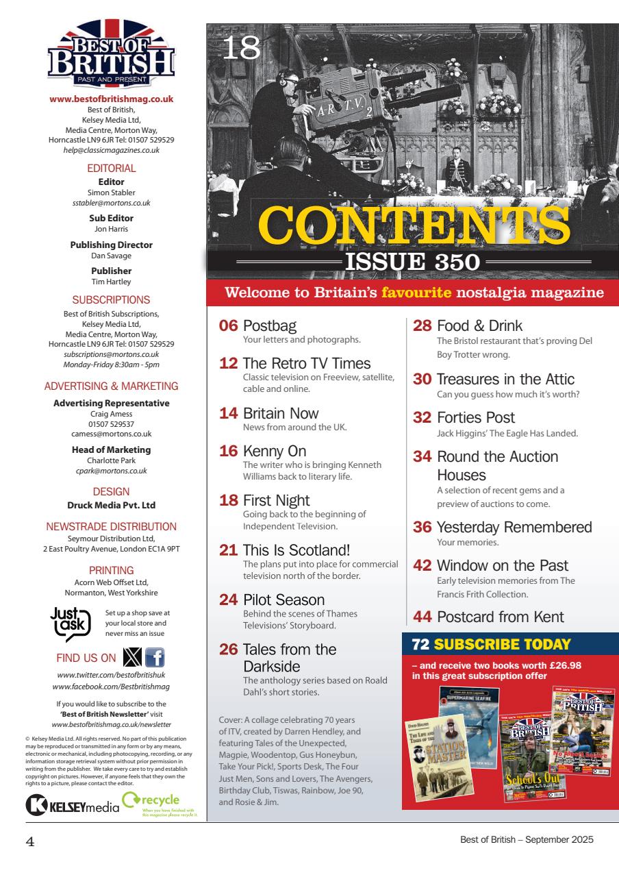 Best of British Preview Pages