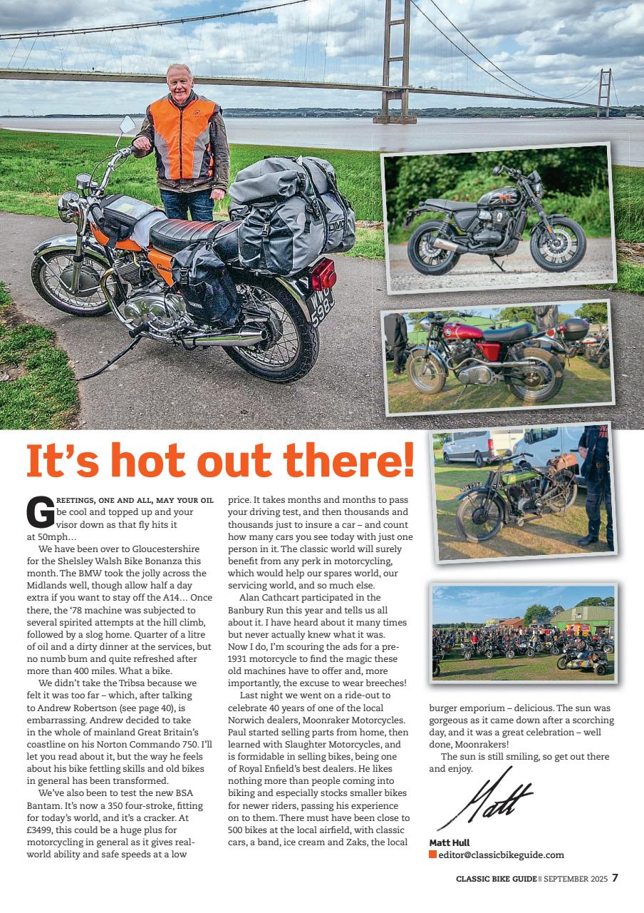 Classic Bike Guide Preview Pages