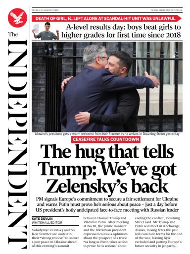 The Independent Daily Edition Newspaper issue 