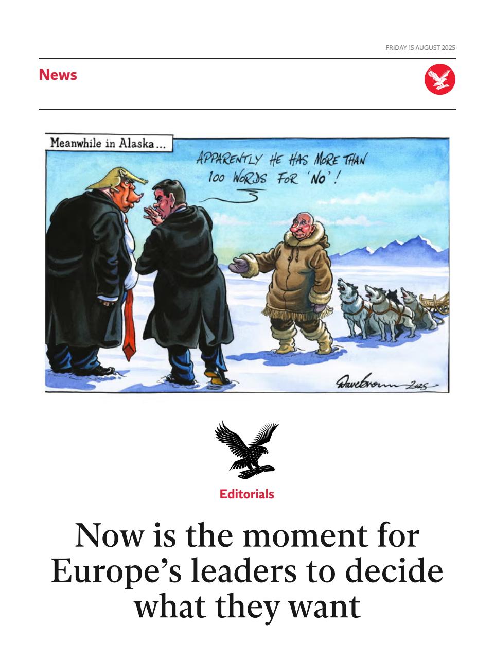 The Independent Daily Edition Newspaper Preview Pages