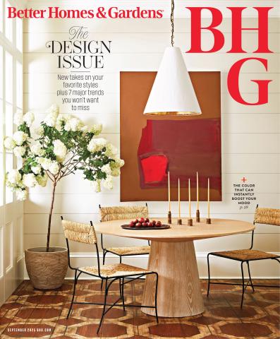 Better Homes & Gardens issue Sep-Oct 2025
