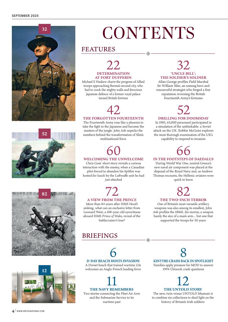 Britain at War Magazine Preview Pages