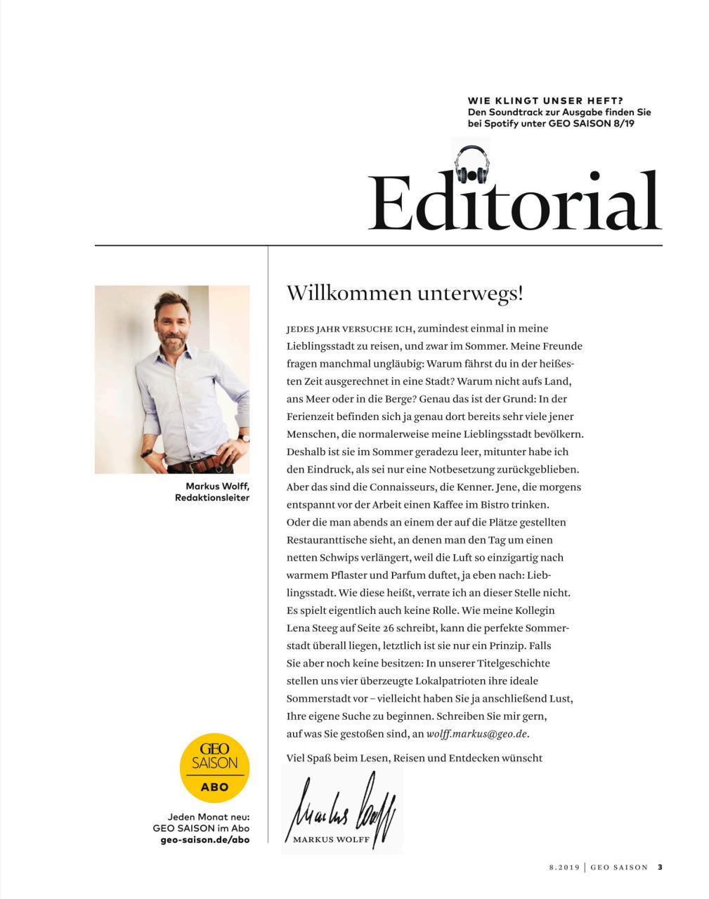 GEO SAISON Preview Pages