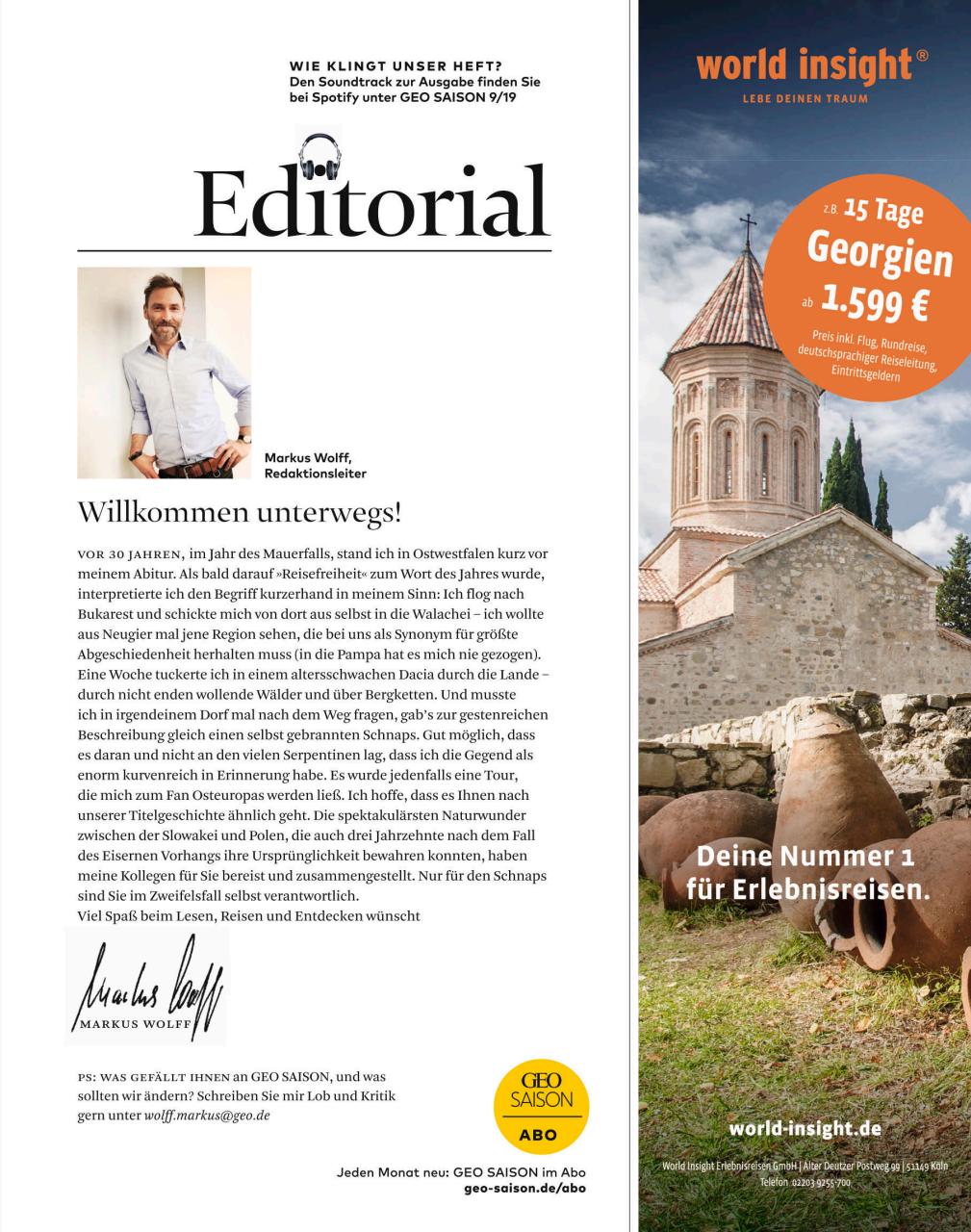 GEO SAISON Preview Pages