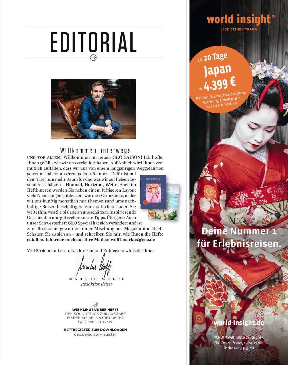 GEO SAISON Preview Pages