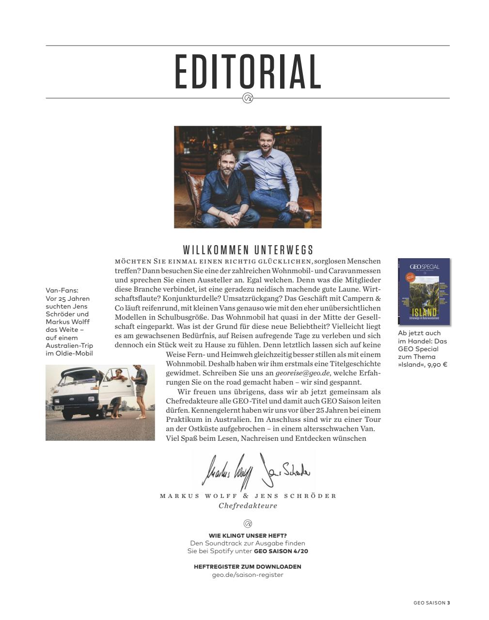 GEO SAISON Preview Pages