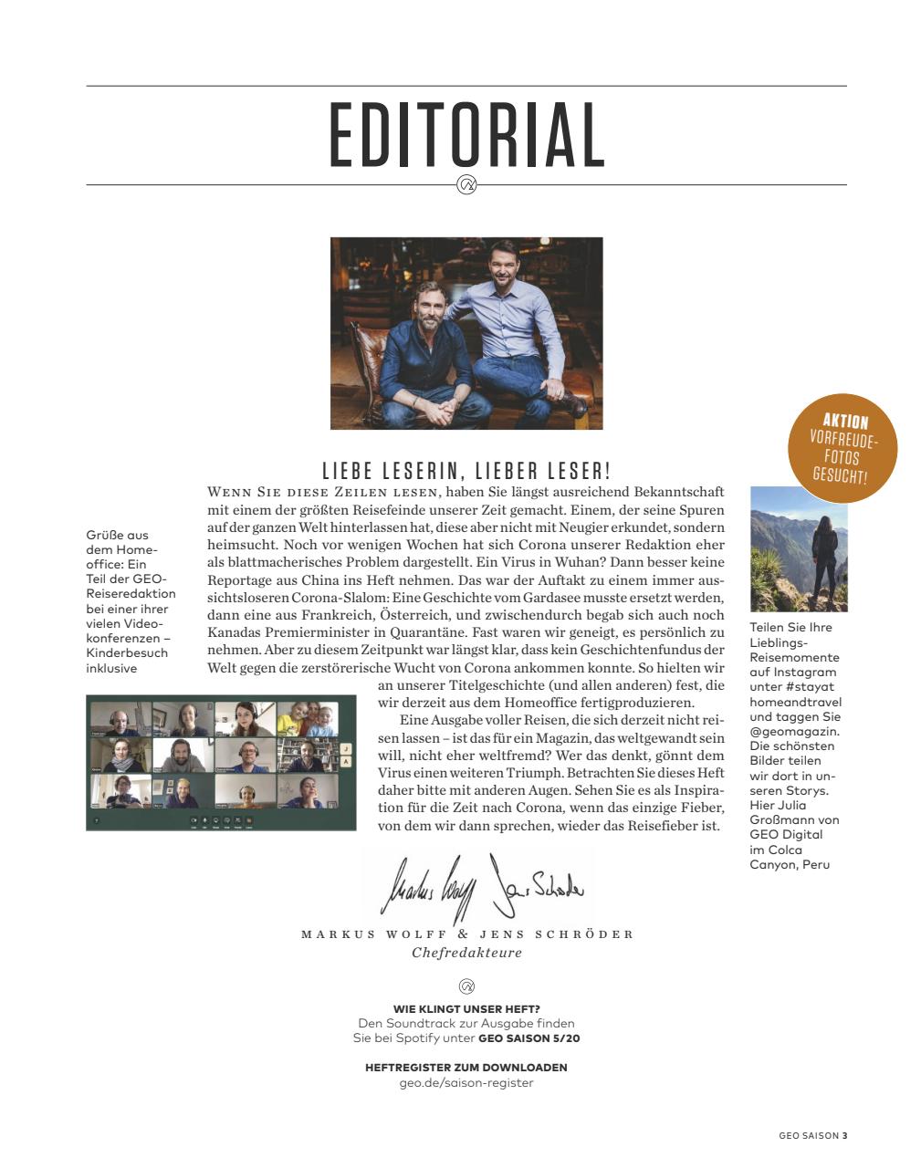 GEO SAISON Preview Pages