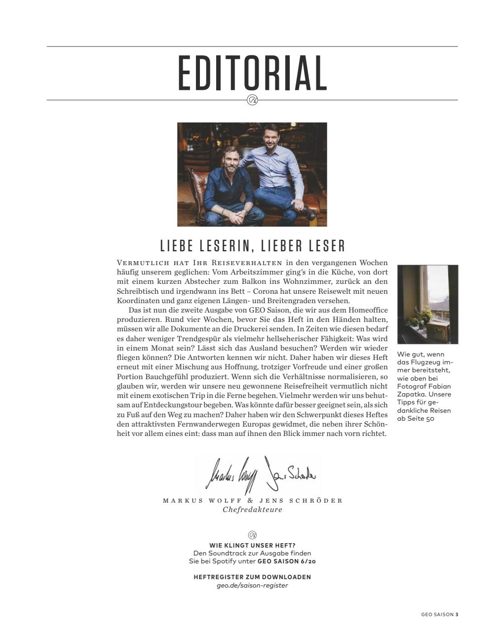 GEO SAISON Preview Pages