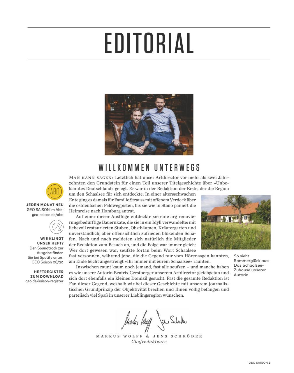 GEO SAISON Preview Pages