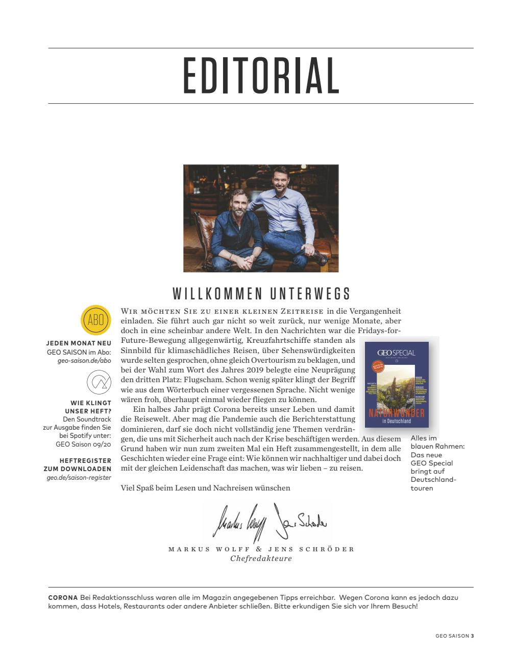 GEO SAISON Preview Pages