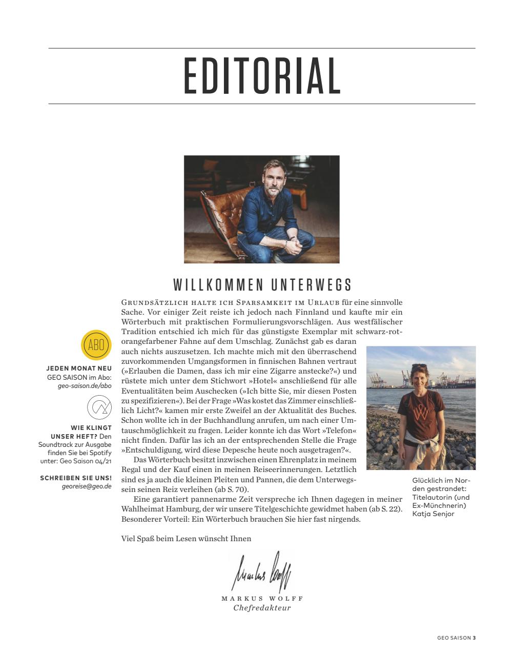 GEO SAISON Preview Pages