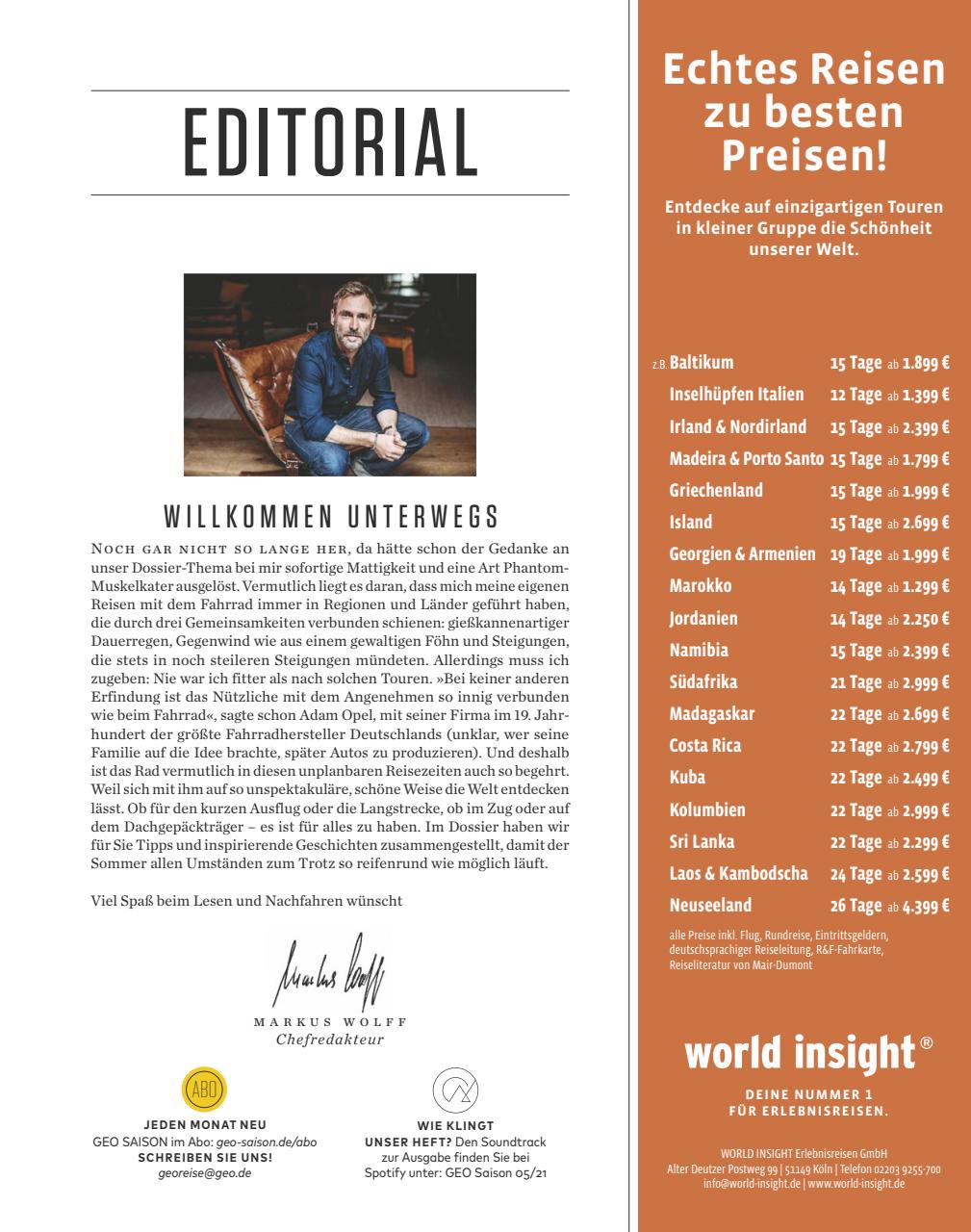 GEO SAISON Preview Pages