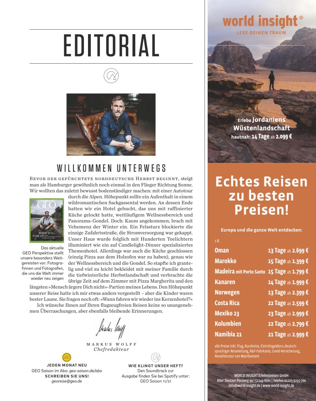 GEO SAISON Preview Pages