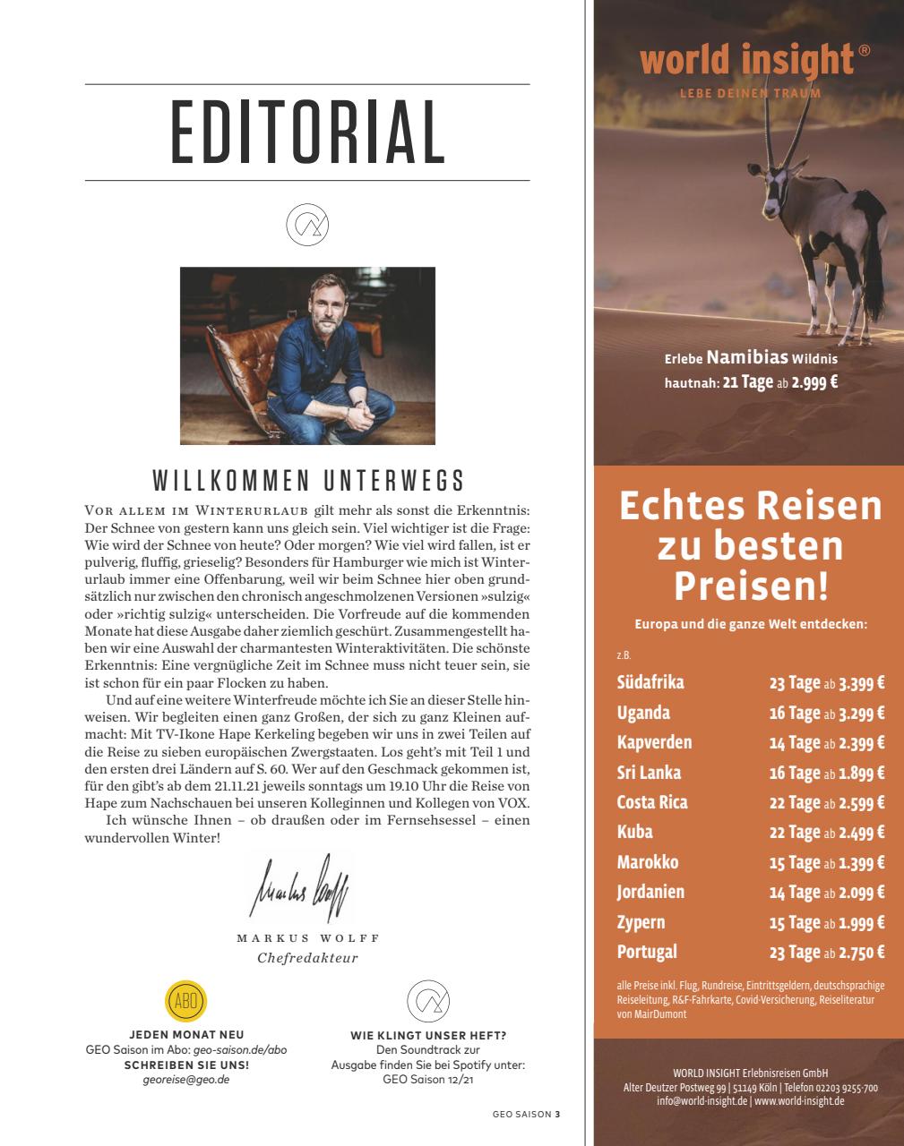 GEO SAISON Preview Pages