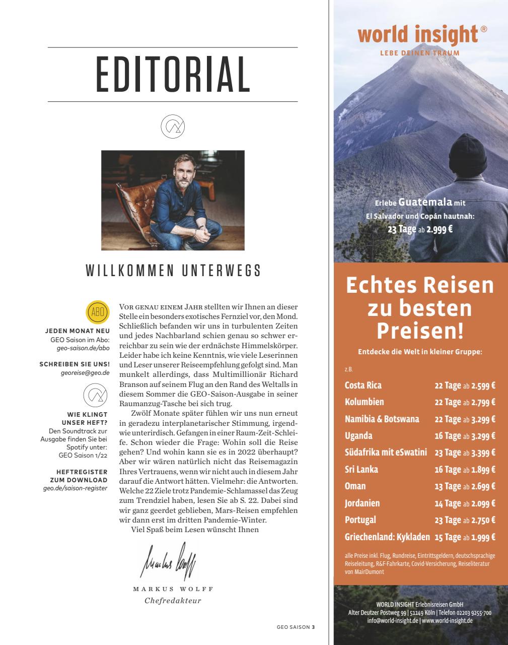 GEO SAISON Preview Pages