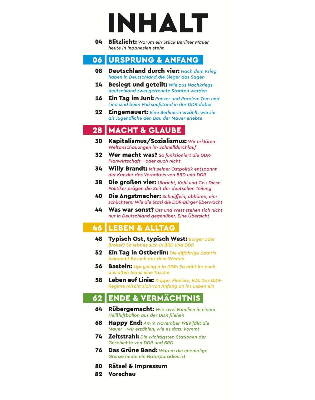 GEOlino Zeitreise Preview Pages