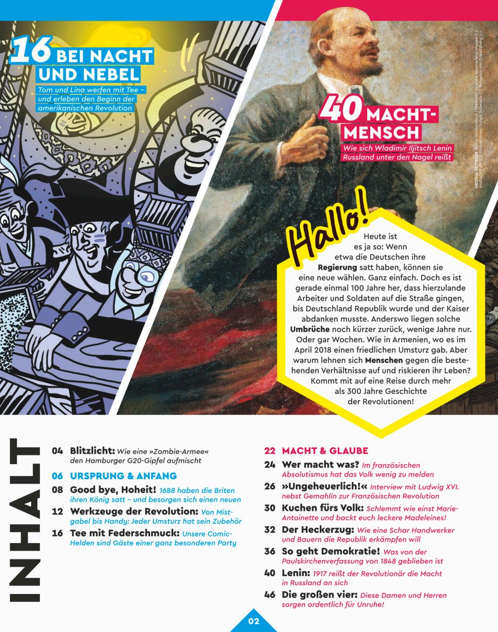 GEOlino Zeitreise Preview Pages