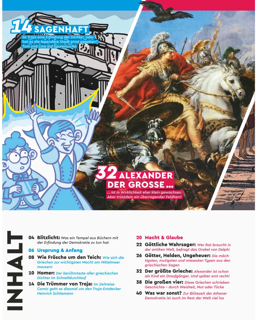 GEOlino Zeitreise Preview Pages