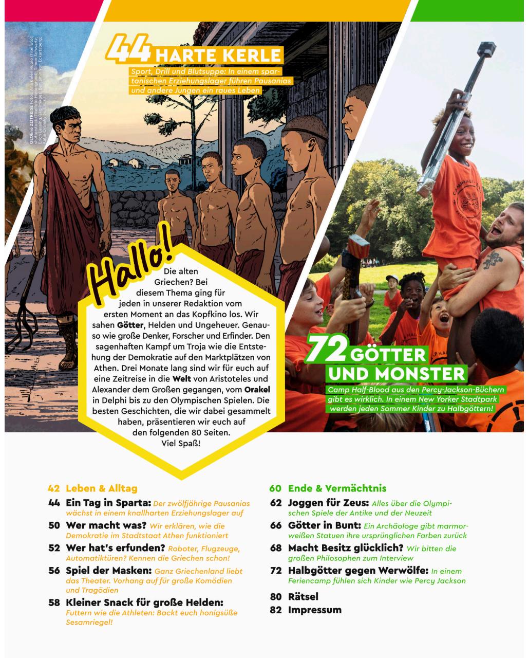 GEOlino Zeitreise Preview Pages