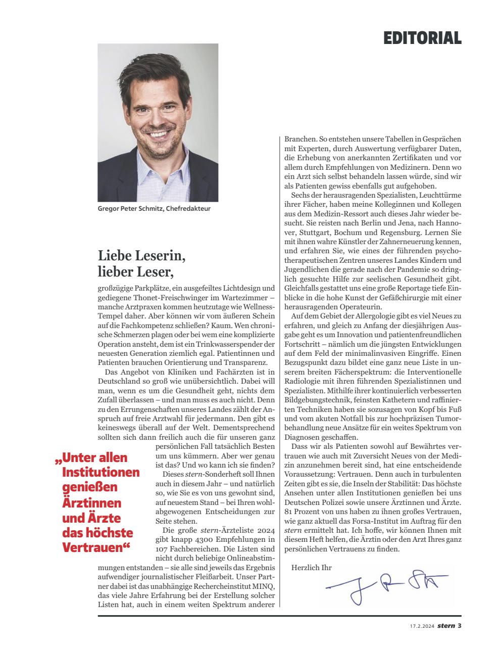 stern Extra Preview Pages