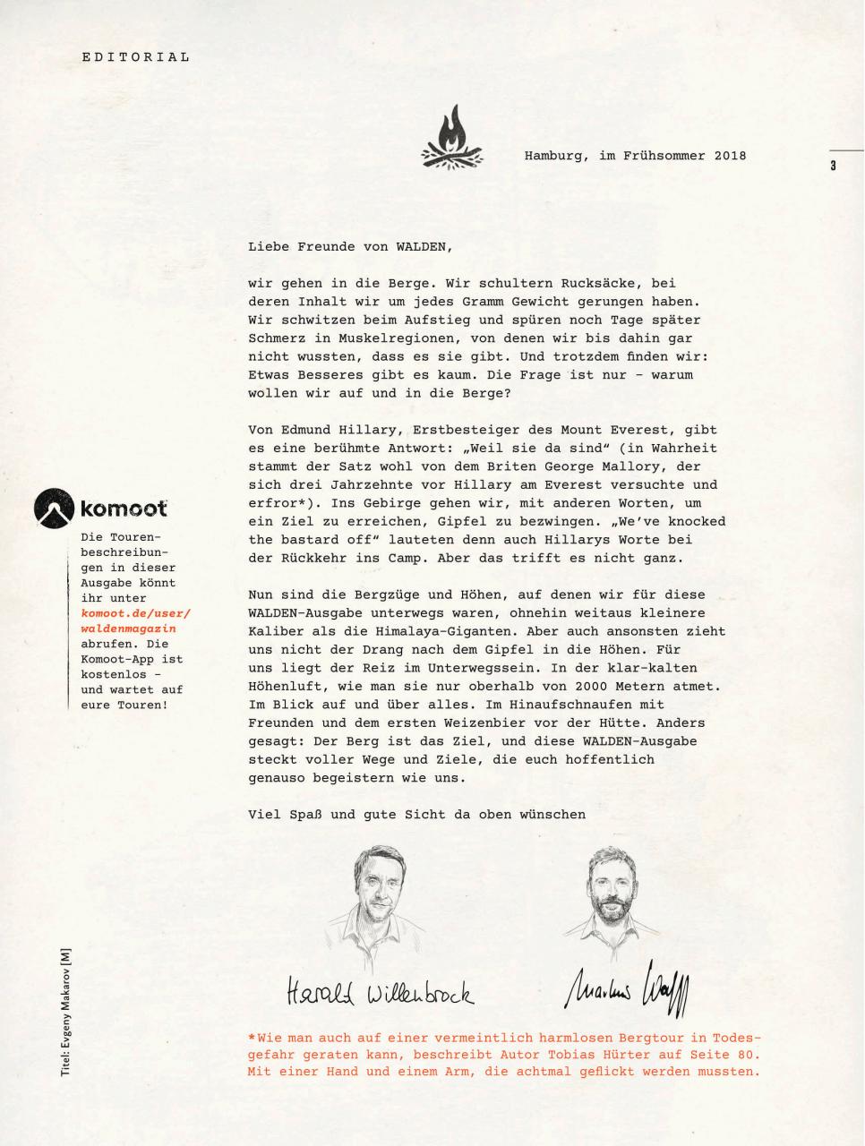 WALDEN Preview Pages