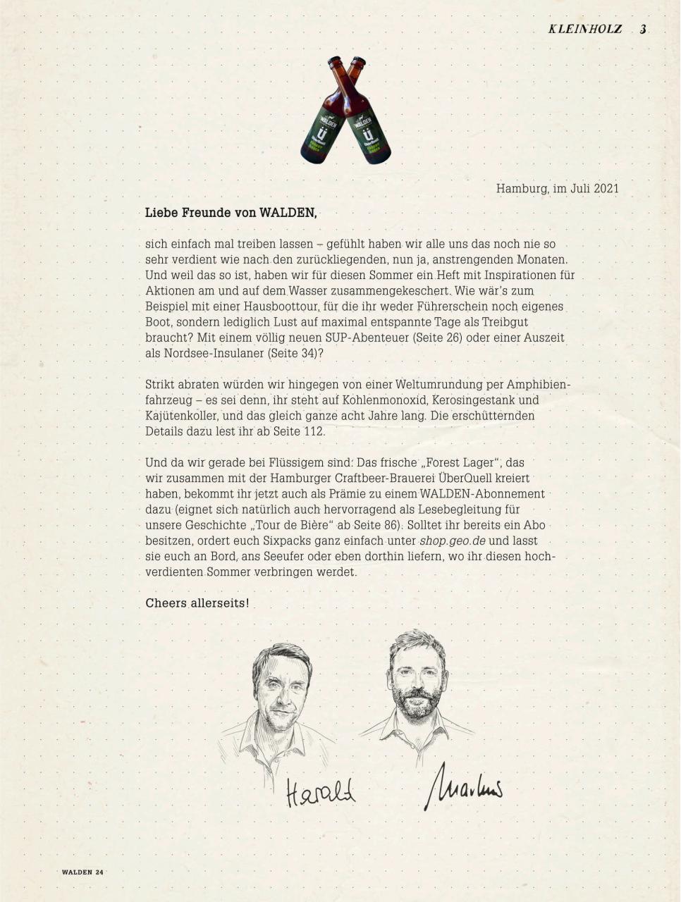 WALDEN Preview Pages