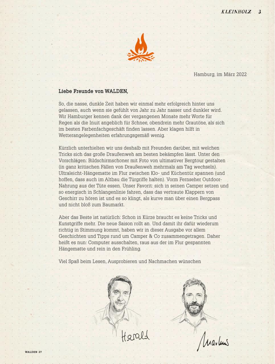 WALDEN Preview Pages