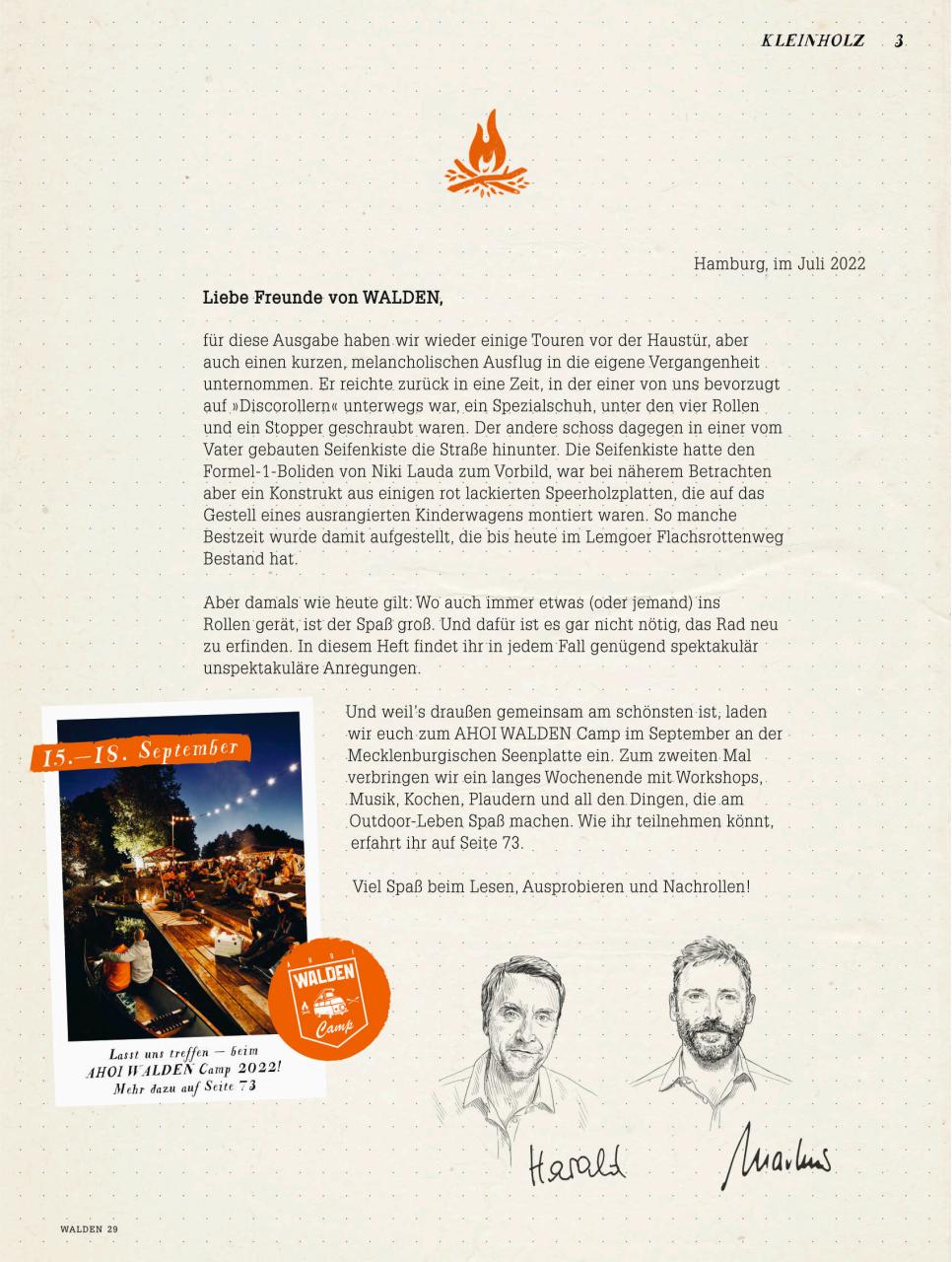 WALDEN Preview Pages