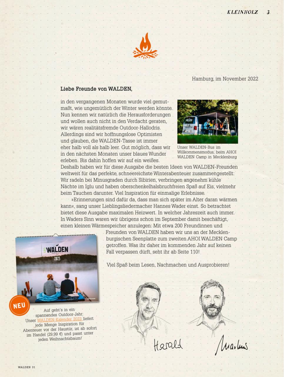 WALDEN Preview Pages