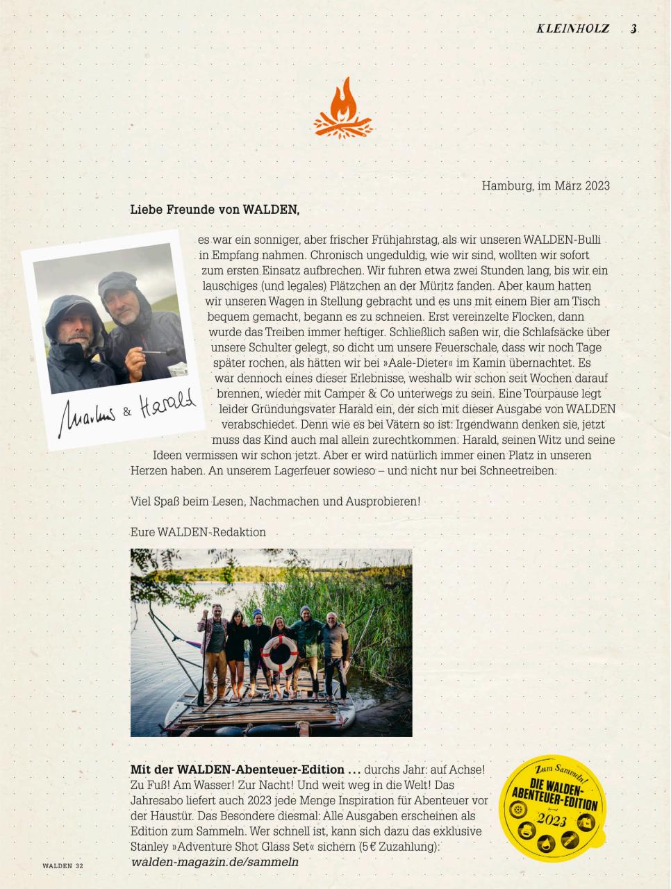 WALDEN Preview Pages