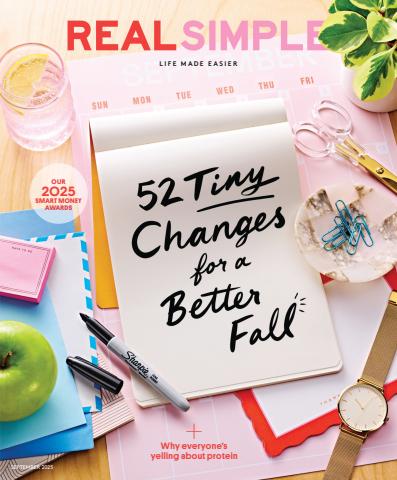 Real Simple issue September 2025